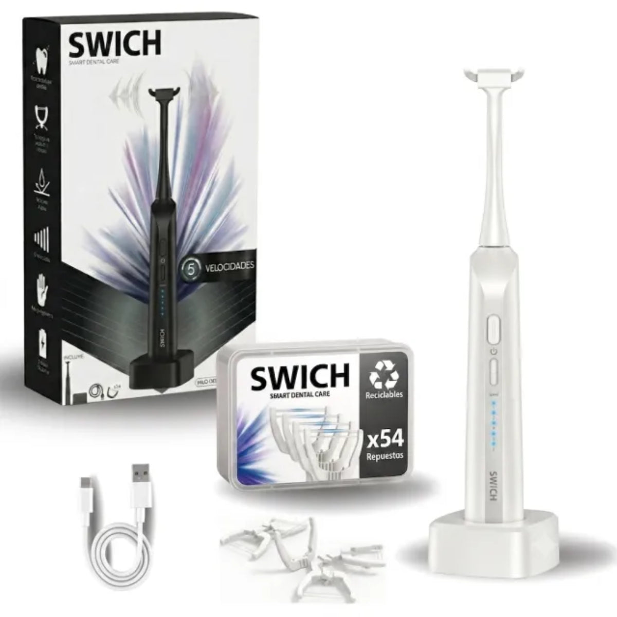 Kit Inicial de Hilo Dental Eléctrico!