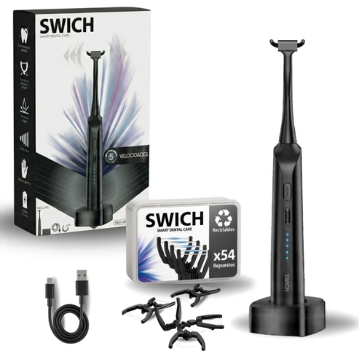 Kit Inicial de Hilo Dental Eléctrico!